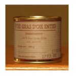 Foie gras d&rsquo;oie entier Boîte 100gr