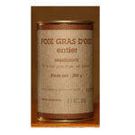 Foie gras d&rsquo;oie entier Boîte 200gr