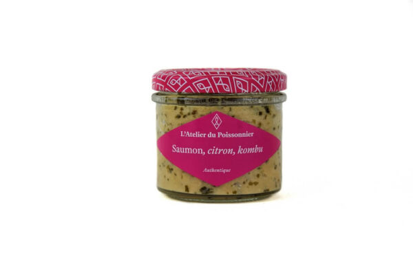 Rillettes Saumon Citron et Kombu 90gr