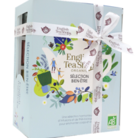 Coffret Sélection Bien-être Thés et Infusions Bio (12 sachets pyramides)