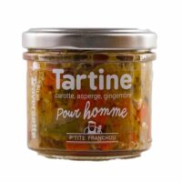 Tartinable pour Homme (carotte, asperge, gingembre) 110gr