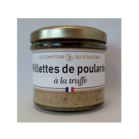 Rillettes de poularde à la Truffe – Pot de 100gr