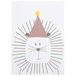 Carte postale  « Lion »