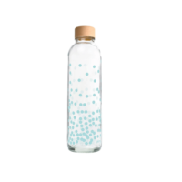 Gourde en verre Pois verts Carry 70cl