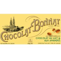 Tablette de chocolat lait et amandes 100gr