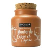 Moutarde aux Cèpes et au Cognac 110gr