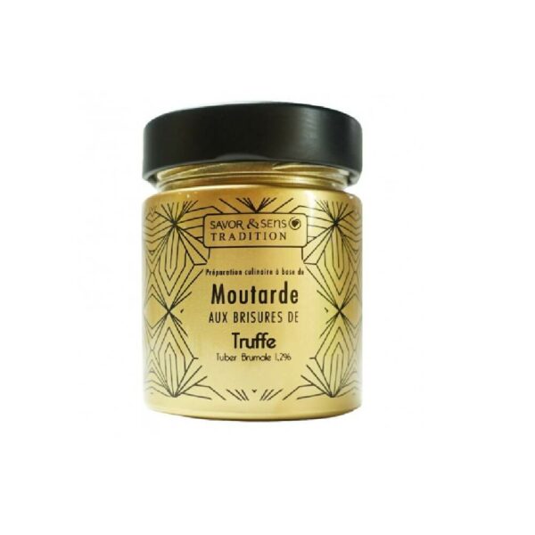 Moutarde aux brisures de truffe brumale 1,5% 130gr