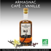 Boisson spiritueuse Armagnac – Café – Vanille 70cl