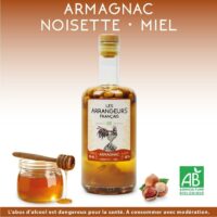 Boisson spiritueuse Armagnac – Noisette – Miel 70cl