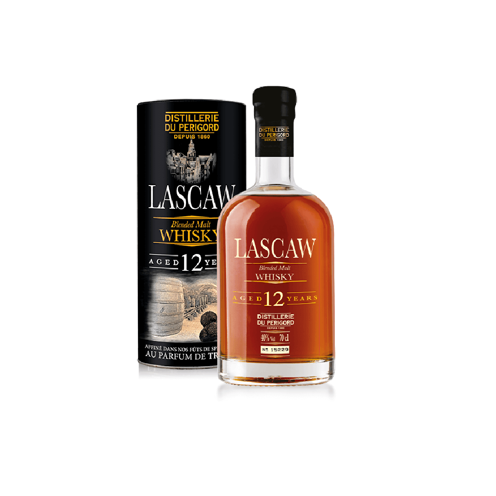 Whisky Lascaw 12 ans Distillerie du Périgord 70cl