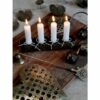 Bougie blanche 11cm de haut - 5h de combustion – Image 4