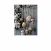 Boule de noël en bois à suspendre (diamètre 8cms) – Image 3