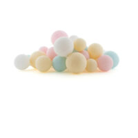 Guirlande lumineuse 20 Leds “Lovely Sweets” – Coloris blanc, rose clair, coque et aqua lumière