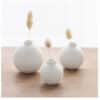 Mini vases boules de noël en porcelaine (set de 3) – Image 2