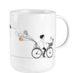 Mug en porcelaine – La petite fille aux ballons – Rader