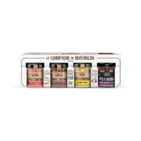 Coffret 4 pâtes à tartiner Le Comptoir de Mathilde 4x30gr