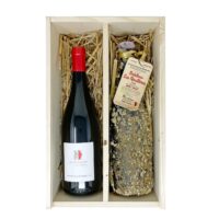 Coffret « Effet Mer » Vin rouge immergé St Nicolas de Bourgueil 75cl