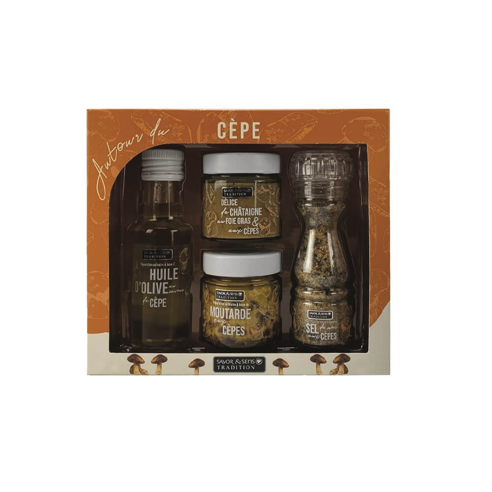 Coffret cadeau Autour du Cèpe - Savor & Sens