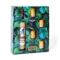 Coffret Punch Ananas Coco 70cl + 4 verres Quai Sud