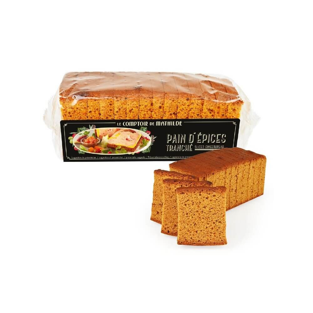 Pain d'épices tranché 150gr Le Comptoir de Mathilde