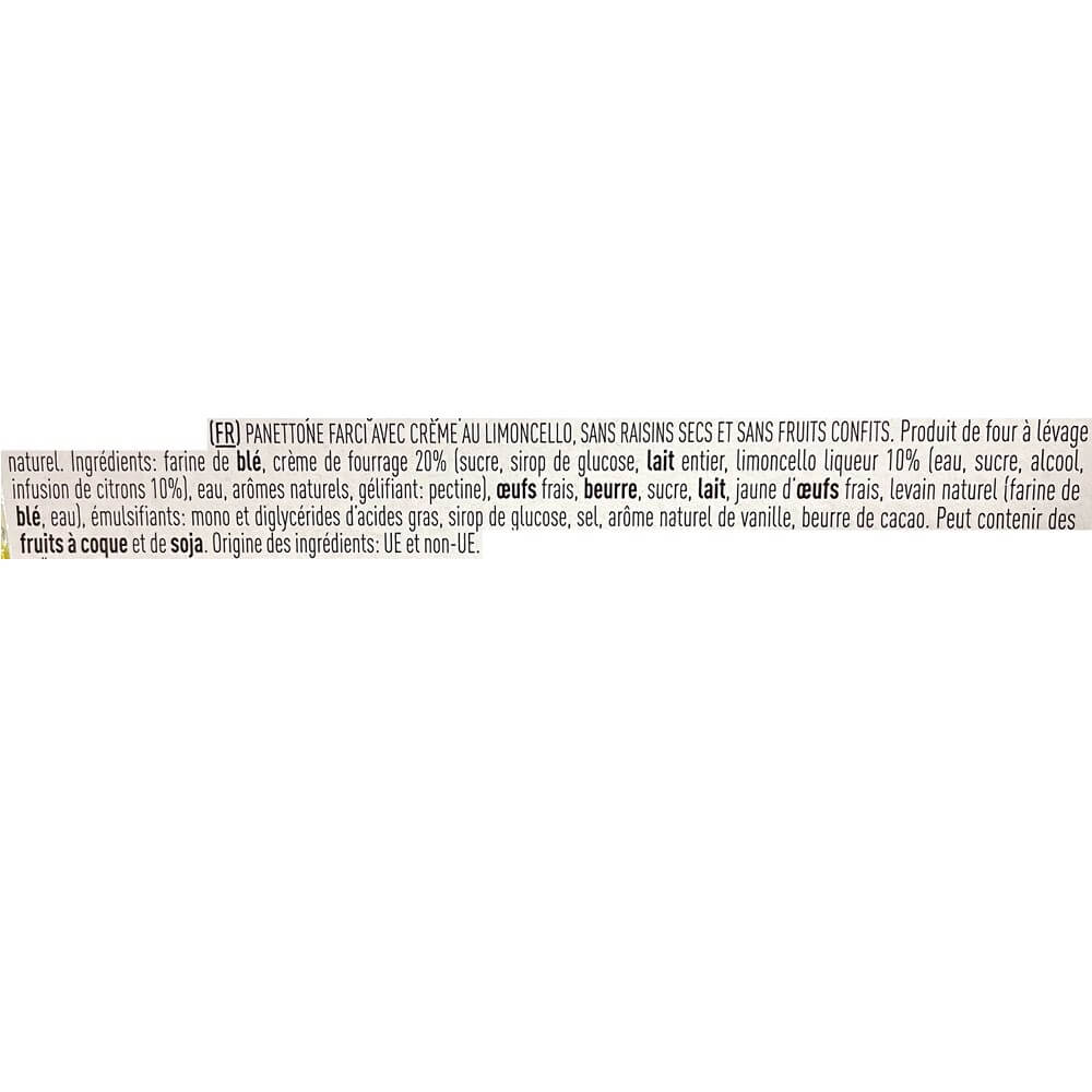 Mini Panettone au limoncello (emballage cadeau) 100gr – Image 2