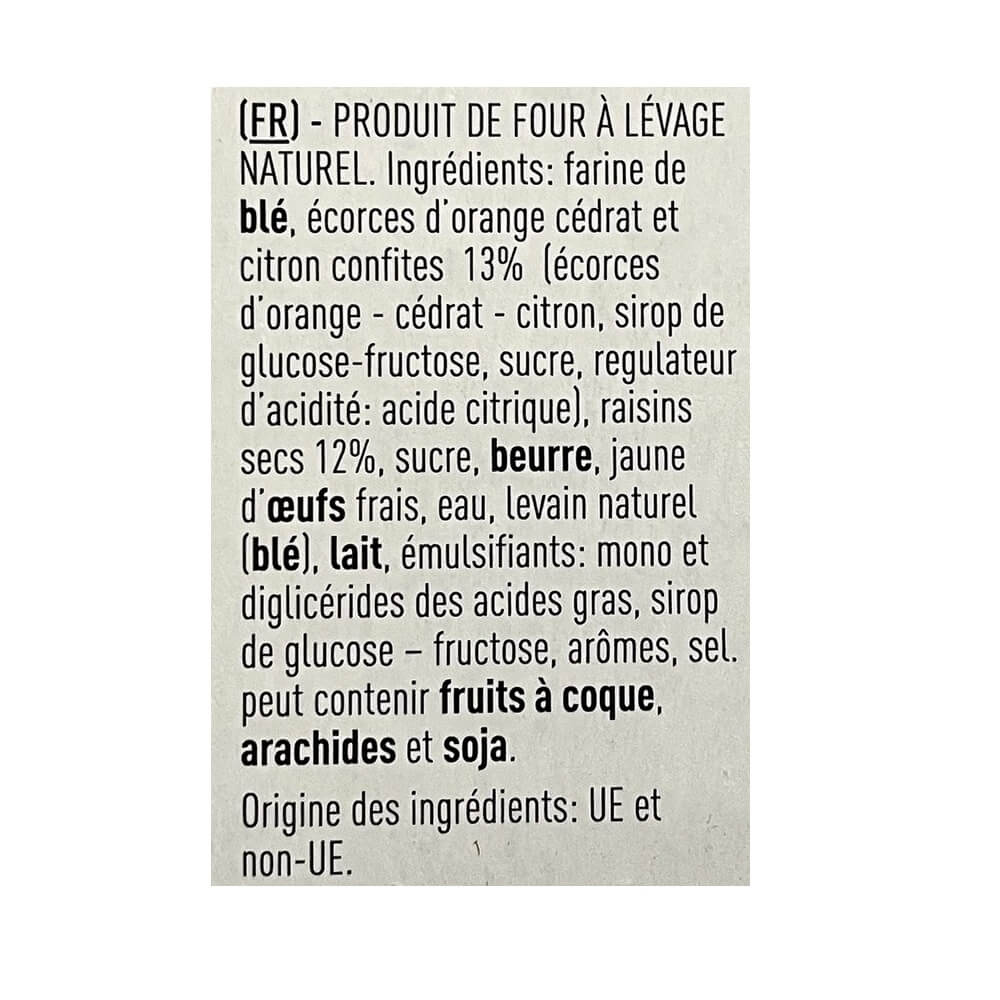 Mini Panettone classique (emballage cadeau) 100gr – Image 2