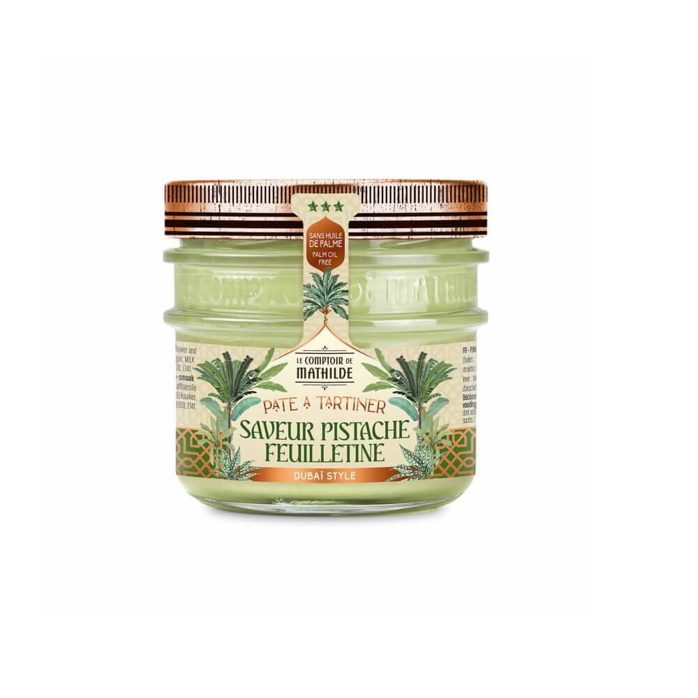 Pâte à tartiner saveur pistache Dubaï Style 250gr