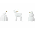 Ensemble de 3 figurines de Noël en porcelaine – Rader