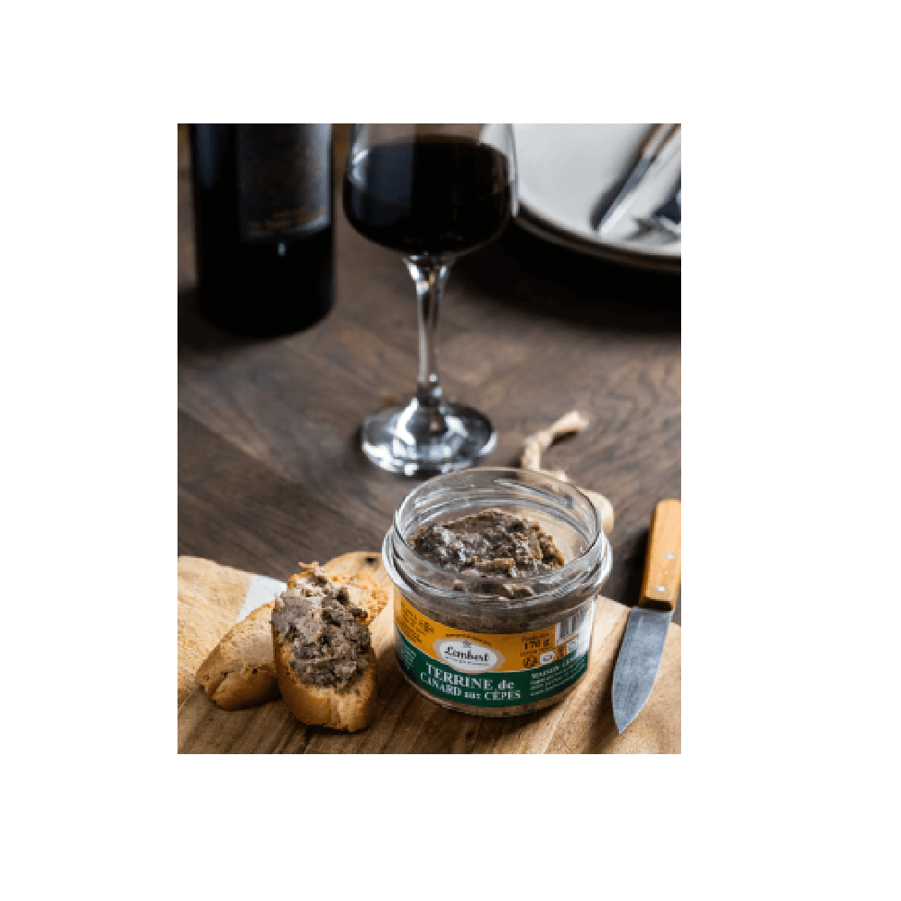 Terrine de canard aux cèpes 170gr – Image 2